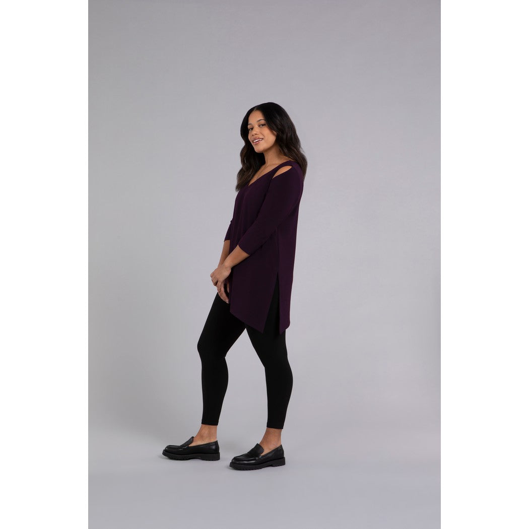 Nu Focus Tunic, 3/4 Sleeve Top 23198-2