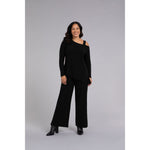 Load image into Gallery viewer, One Shoulder Top, Long Sleeve Top 22294-3
