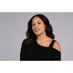 Load image into Gallery viewer, One Shoulder Top, Long Sleeve Top 22294-3
