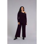 Load image into Gallery viewer, One Shoulder Top, Long Sleeve Top 22294-3
