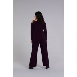 One Shoulder Top, Long Sleeve Top 22294-3