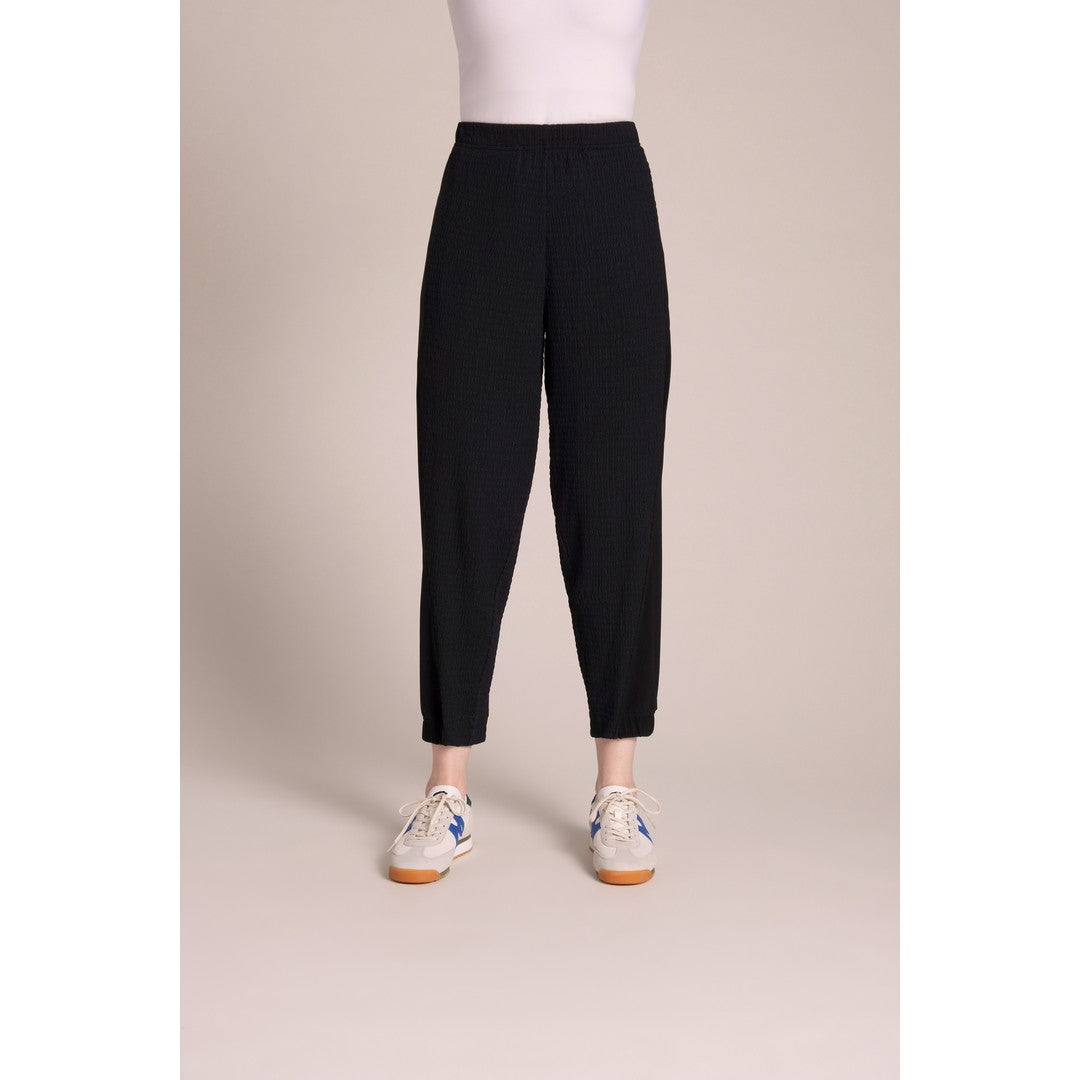 Half Cuff Jogger Pant, Popcorn Waffle Pant PW27291