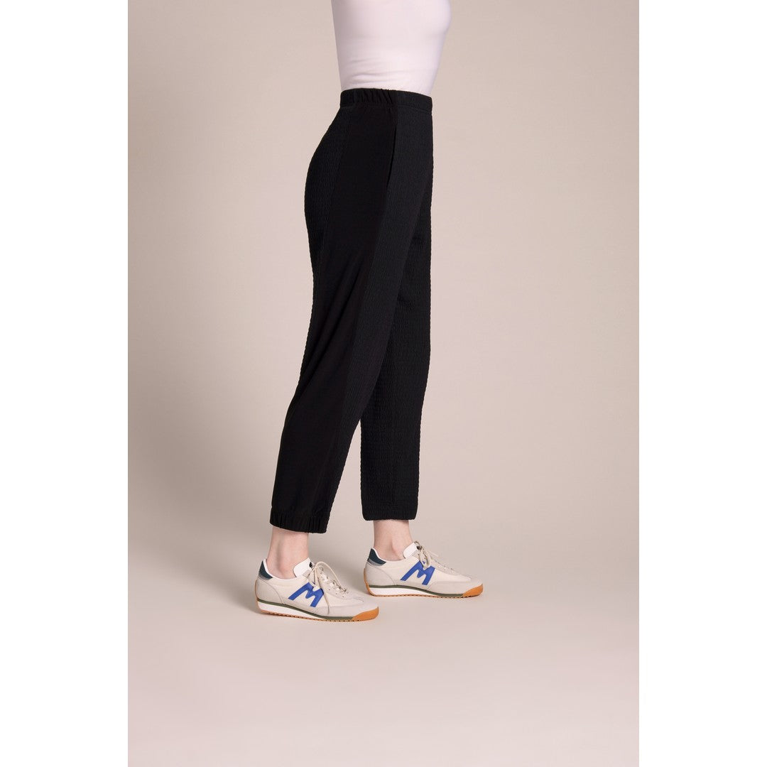 Half Cuff Jogger Pant, Popcorn Waffle Pant PW27291