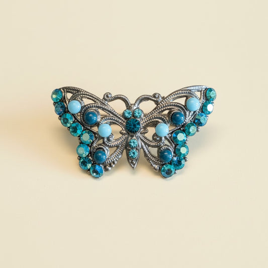 Crystal Butterfly Brooch BFB