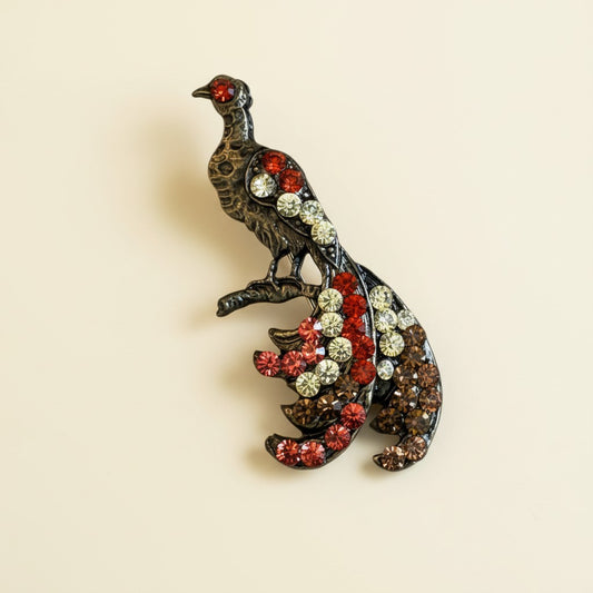 Peacock Brooch PEA
