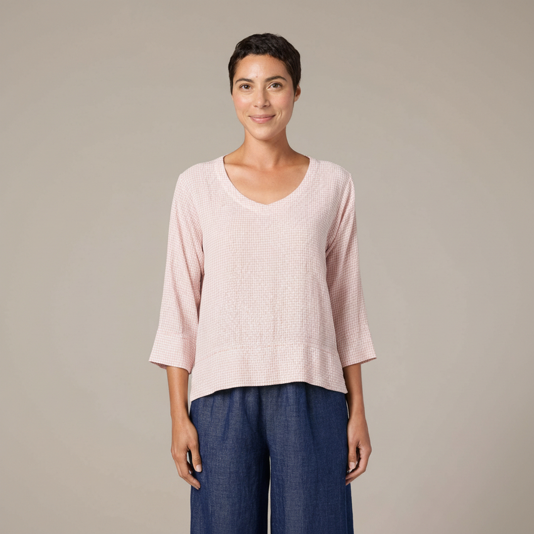 V-Neck Vent Top 6126712