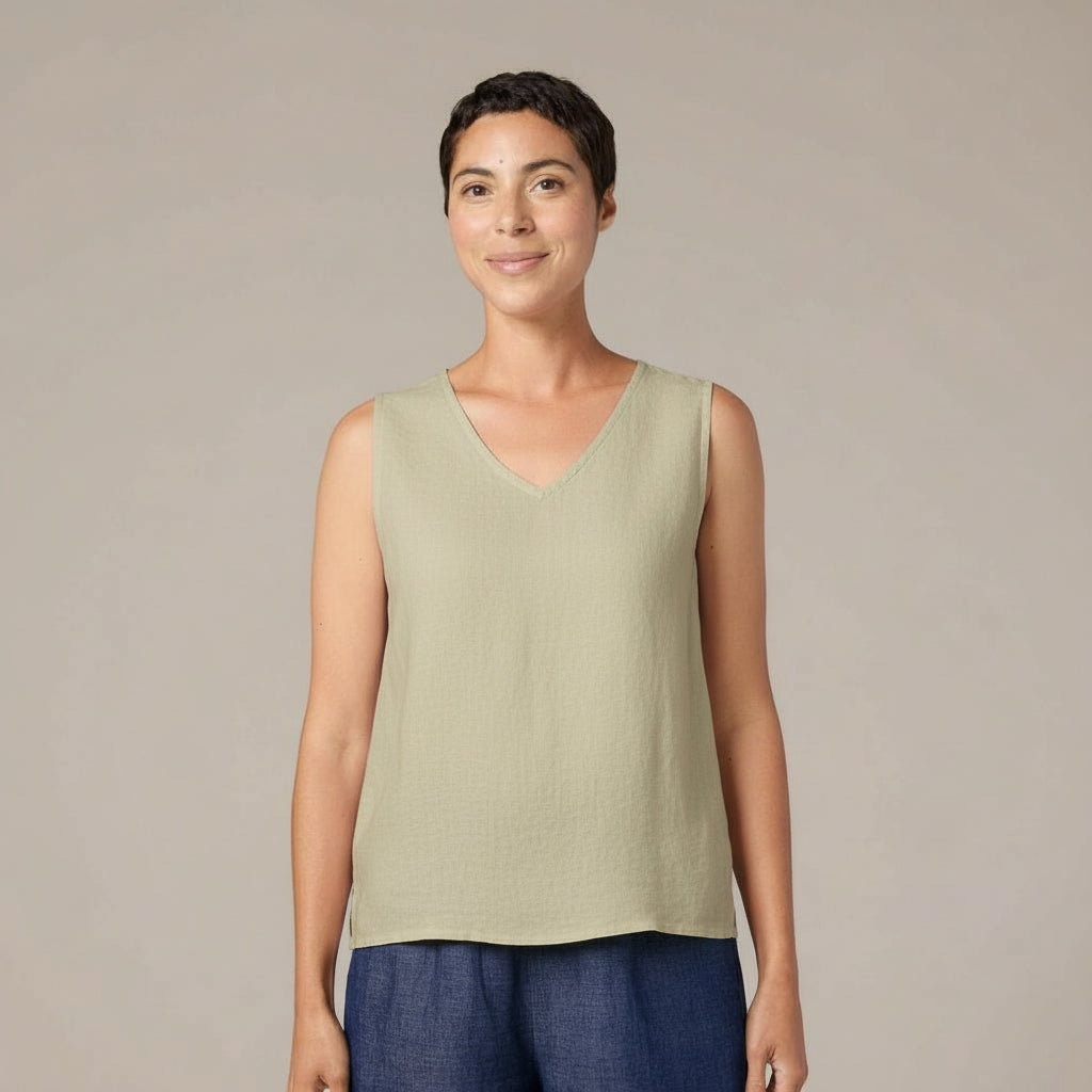 V-Neck Bias Tank 4405103