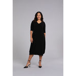 Load image into Gallery viewer, Reversible Narrow Lantern Dress, 3/4 Sleeve 28124-2

