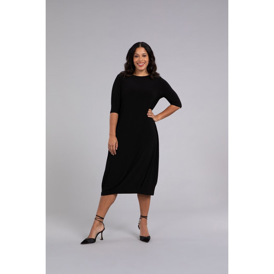 Reversible Narrow Lantern Dress, 3/4 Sleeve 28124-2