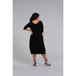 Load image into Gallery viewer, Reversible Narrow Lantern Dress, 3/4 Sleeve 28124-2
