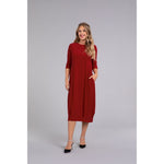 Load image into Gallery viewer, Reversible Narrow Lantern Dress, 3/4 Sleeve 28124-2
