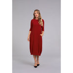Load image into Gallery viewer, Reversible Narrow Lantern Dress, 3/4 Sleeve 28124-2
