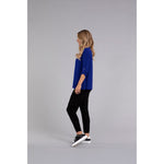 Load image into Gallery viewer, Safari Pocket Henley, 3/4 Sleeve Top 22287-2
