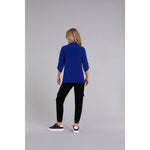 Load image into Gallery viewer, Safari Pocket Henley, 3/4 Sleeve Top 22287-2
