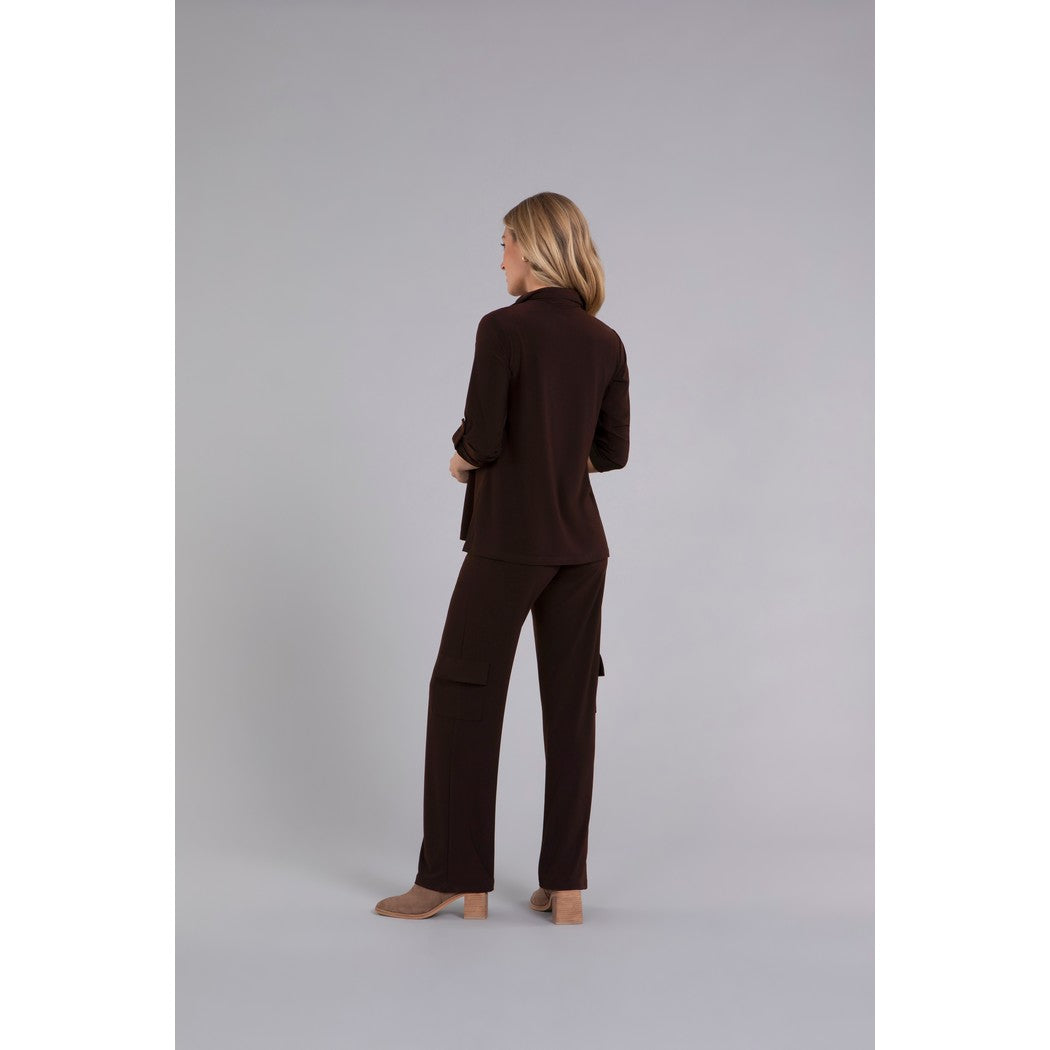 Safari Pocket Henley, 3/4 Sleeve Top 22287-2