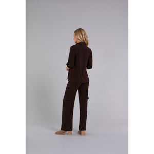 Safari Pocket Henley, 3/4 Sleeve Top 22287-2