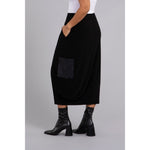 Load image into Gallery viewer, Safari Skirt With Faux Leather 2682V
