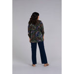 Load image into Gallery viewer, Safari Top, 3/4 Sleeve, Print 22258P-2
