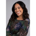 Load image into Gallery viewer, Safari Top, 3/4 Sleeve, Print 22258P-2
