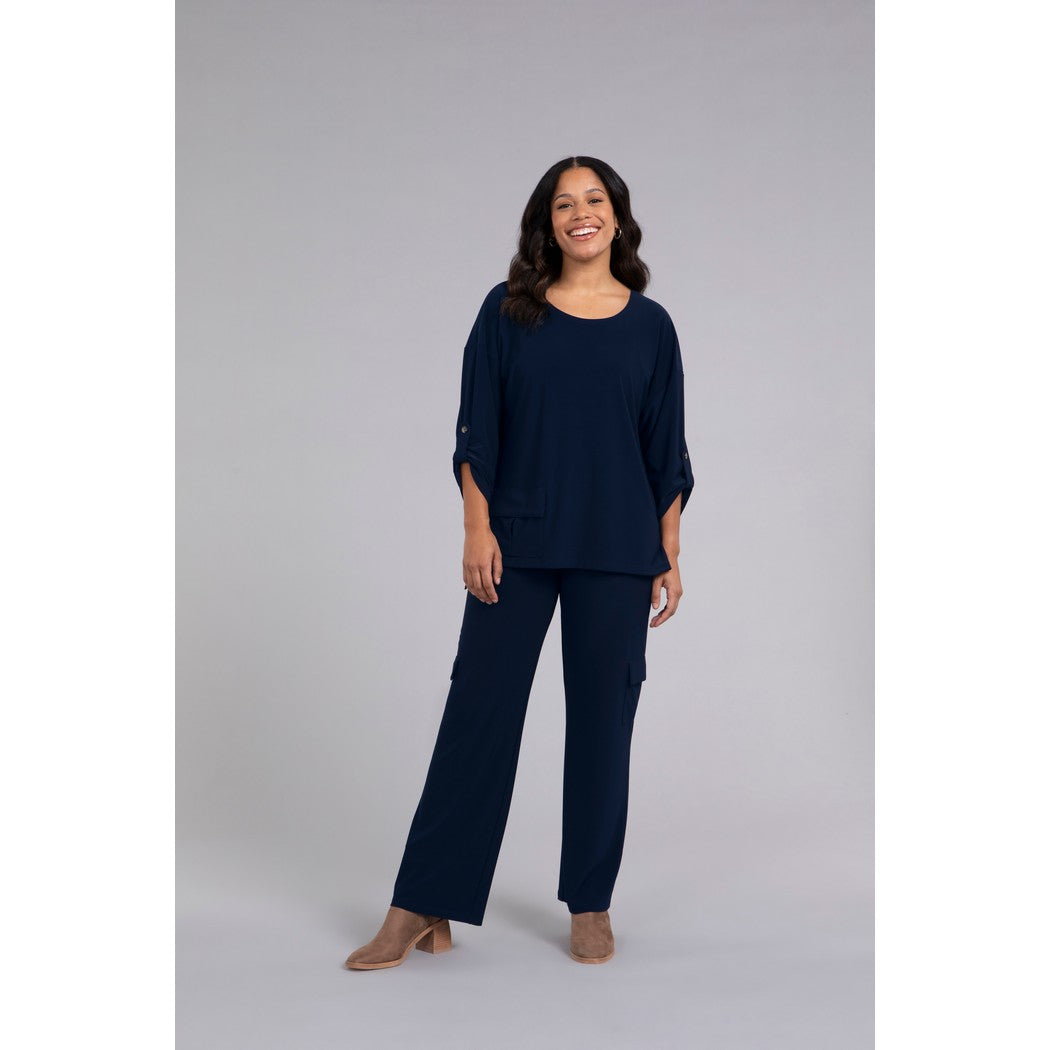 Safari Top, 3/4 Sleeve 22258-2