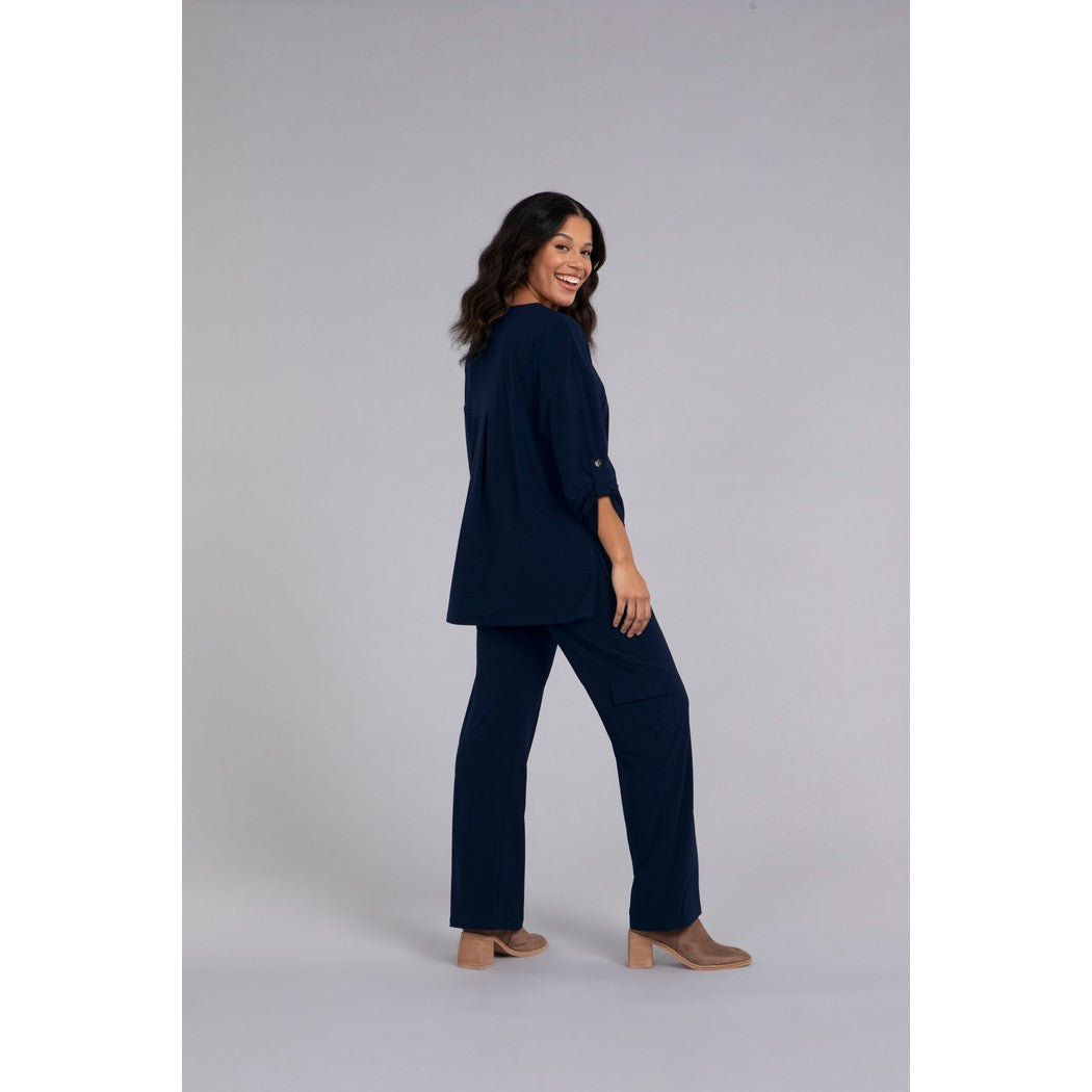 Safari Top, 3/4 Sleeve 22258-2