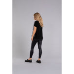 Load image into Gallery viewer, Satin Dolman Top, Cap Sleeve, Print Top 9218P-0

