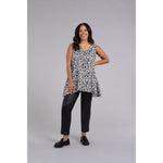 Load image into Gallery viewer, Satin Reversible Tank, Print Top 9109P

