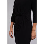 Load image into Gallery viewer, Side Twist Dress, 3/4 Sleeve 28148-2
