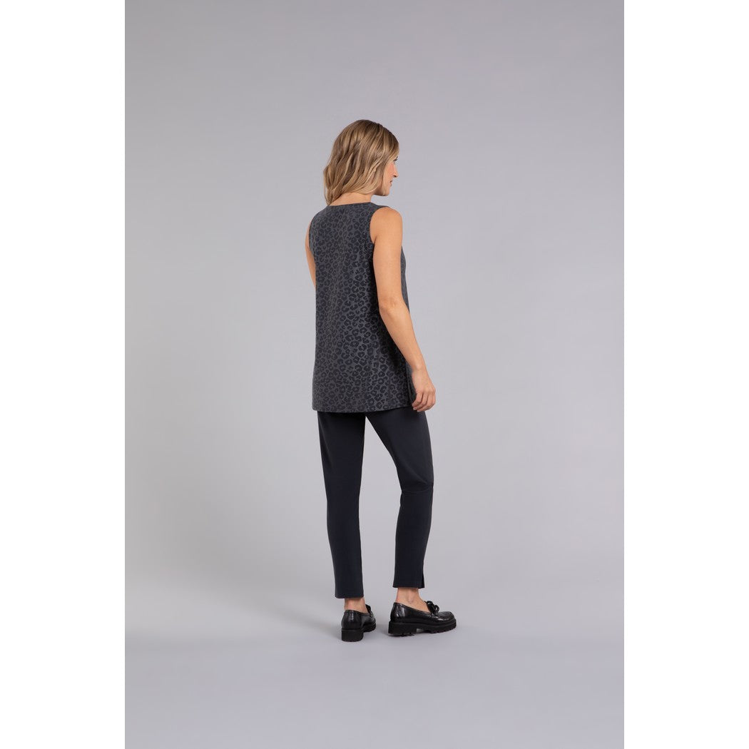 Sleeveless Nu Ideal Tunic, Embossed Top 21151EJ