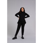 Load image into Gallery viewer, Split Back Waffle Sweater, Long Sleeve K7230W-3
