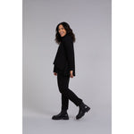 Load image into Gallery viewer, Split Back Waffle Sweater, Long Sleeve K7230W-3
