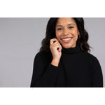 Load image into Gallery viewer, Split Back Waffle Sweater, Long Sleeve K7230W-3
