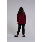 Load image into Gallery viewer, Split Back Waffle Sweater, Long Sleeve K7230W-3
