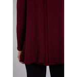 Load image into Gallery viewer, Split Back Waffle Sweater, Long Sleeve K7230W-3
