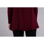 Load image into Gallery viewer, Split Back Waffle Sweater, Long Sleeve K7230W-3
