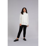 Load image into Gallery viewer, Split Back Waffle Sweater, Long Sleeve K7230W-3
