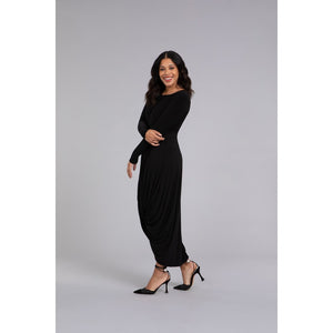 Swag Dress, Long Slv 2830V-3