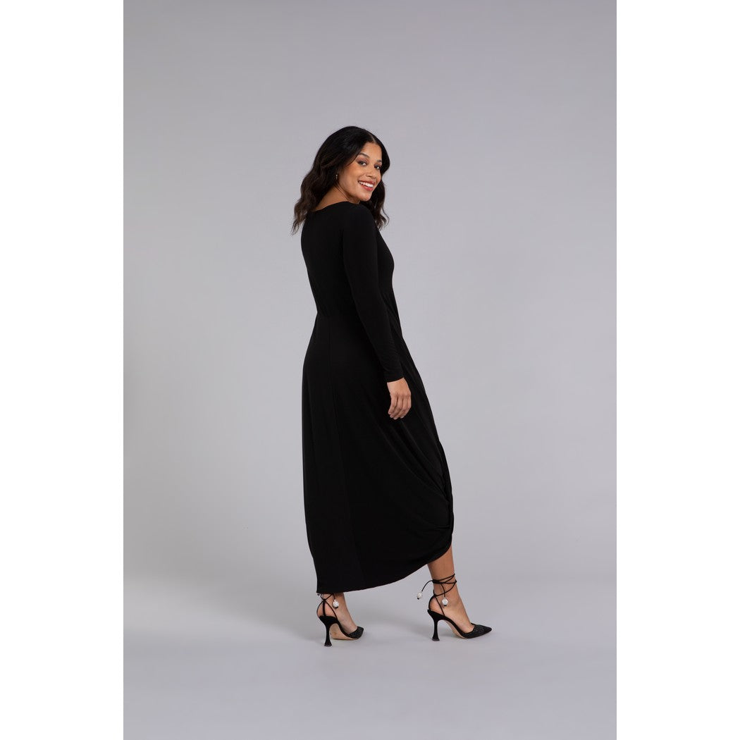 Swag Dress, Long Slv 2830V-3