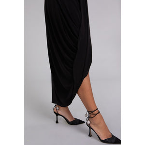 Swag Dress, Long Slv 2830V-3