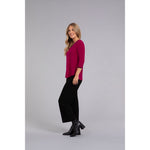 Load image into Gallery viewer, Tipped Go To Classic T Relax, 3/4 Sleeve Top 22110CB-2

