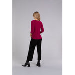 Load image into Gallery viewer, Tipped Go To Classic T Relax, 3/4 Sleeve Top 22110CB-2
