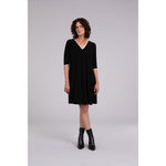 Load image into Gallery viewer, Tipped Reversible Trapeze Dress, 3/4 Sleeve 28154CB-2

