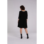 Load image into Gallery viewer, Tipped Reversible Trapeze Dress, 3/4 Sleeve 28154CB-2
