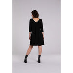 Load image into Gallery viewer, Tipped Reversible Trapeze Dress, 3/4 Sleeve 28154CB-2
