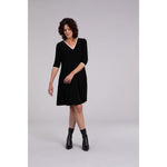 Load image into Gallery viewer, Tipped Reversible Trapeze Dress, 3/4 Sleeve 28154CB-2
