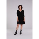 Load image into Gallery viewer, Tipped Reversible Trapeze Dress, 3/4 Sleeve 28154CB-2
