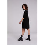 Load image into Gallery viewer, Tipped Reversible Trapeze Dress, 3/4 Sleeve 28154CB-2
