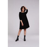 Load image into Gallery viewer, Tipped Reversible Trapeze Dress, 3/4 Sleeve 28154CB-2
