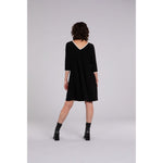 Load image into Gallery viewer, Tipped Reversible Trapeze Dress, 3/4 Sleeve 28154CB-2
