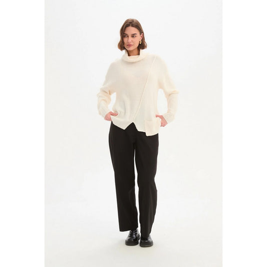 Raw Seam Drop Pocket Knit 26K3811